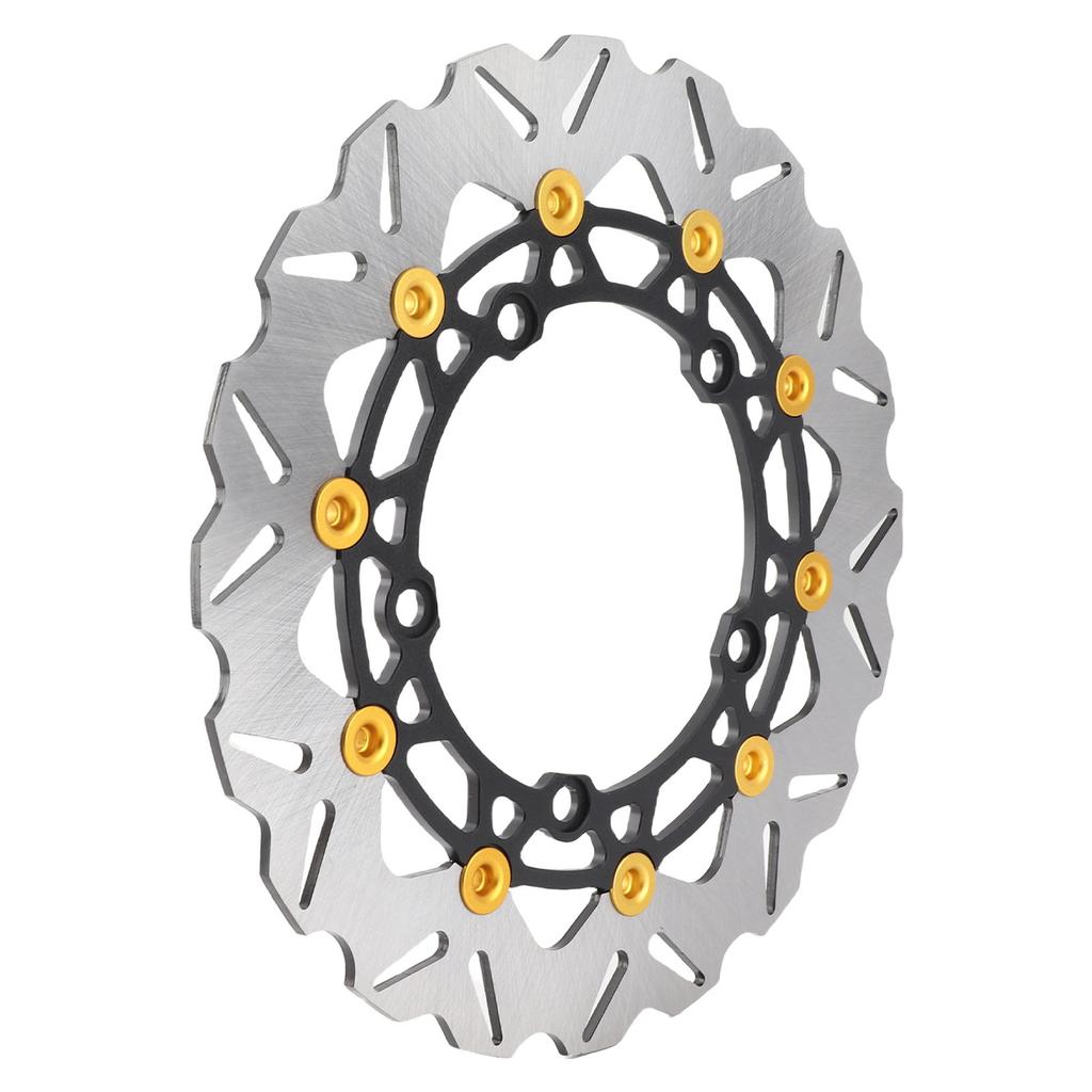 Motorcycle Front Brake Rotor 300mm CNC Stainless Steel Improve Braking Stability Replacement for