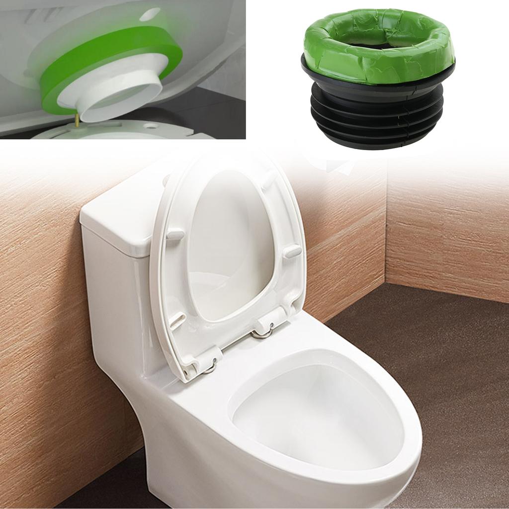 Toilet Flange Seal Rings Toilet Flange Gasket ABS Texture Toilet Flange Sealing Rings Suitable for Home and Hotel Use