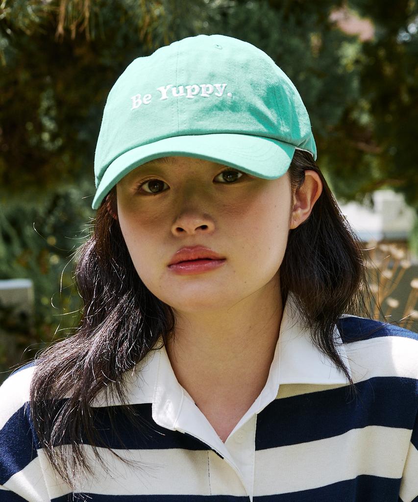 YUPPE Y Ribbon Ball Cap_Green