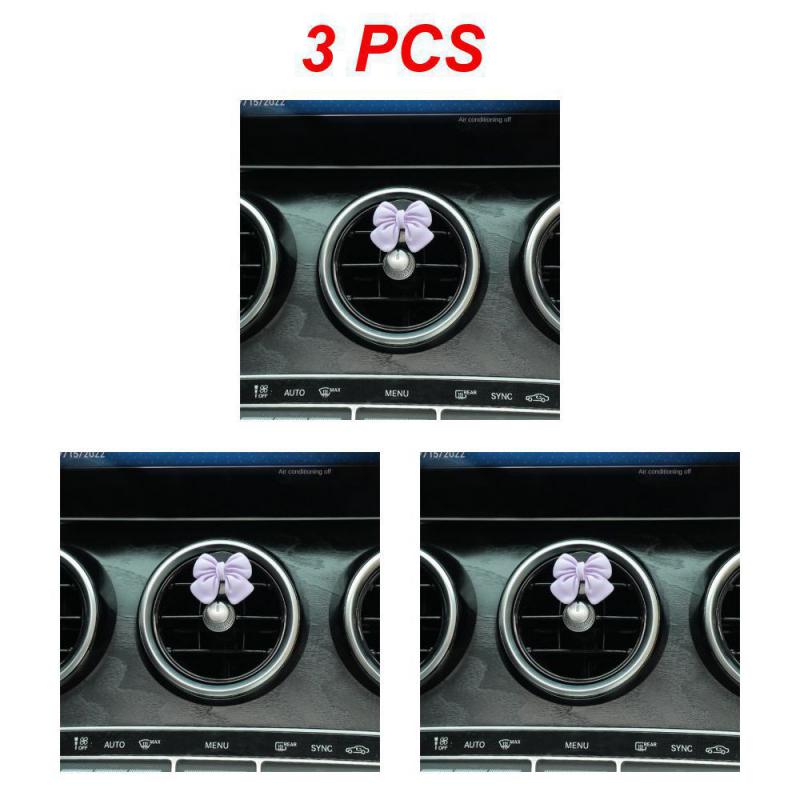 1/5 Pack Car Air Conditioner Replacement Fragrance Air Outlet Freshener Aromatherapy Car Perfume Car Accessories