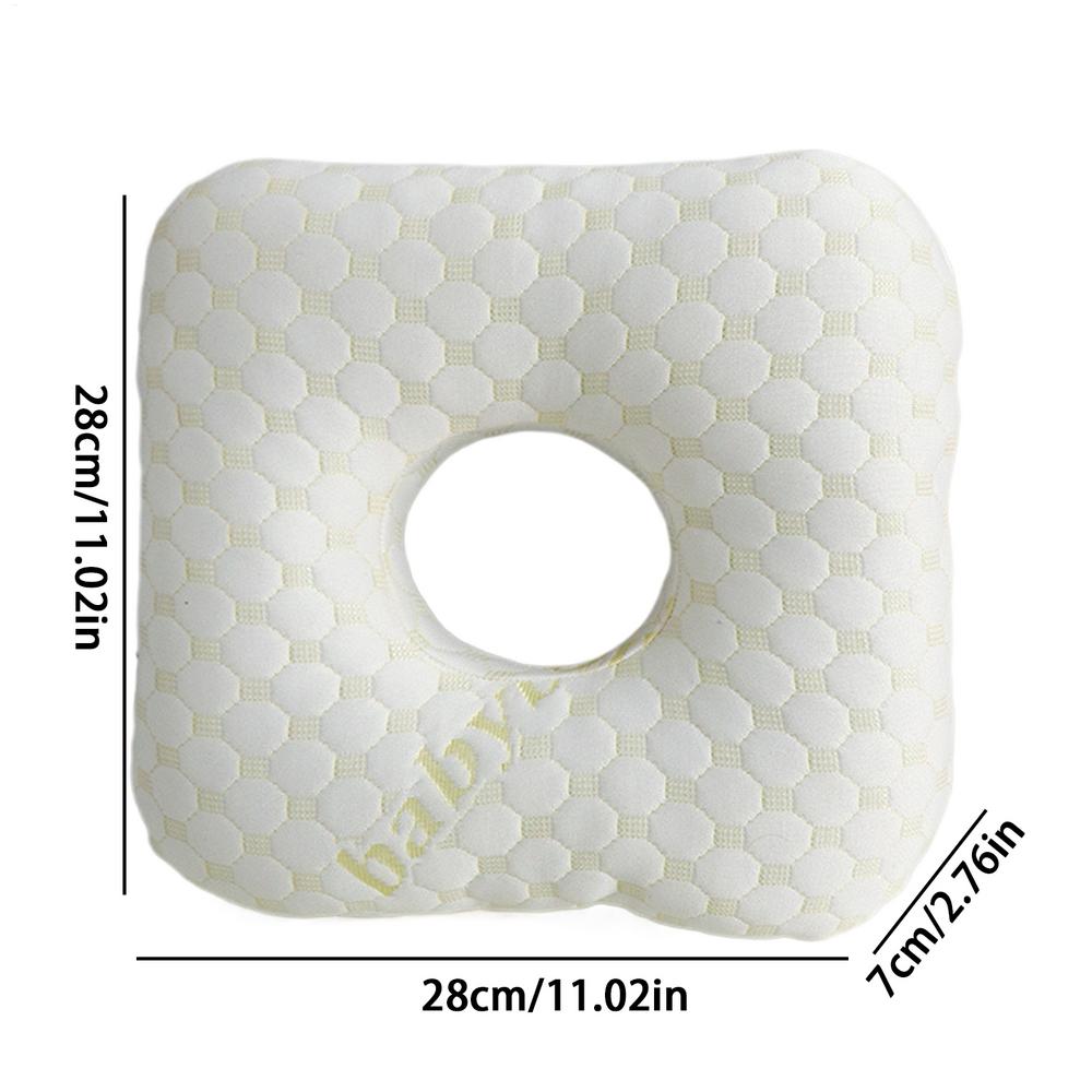 

Piercing Pillow Memory Foam Sleeping Support 11.02x11.02x2.76 Inches Donut Pillow For Ear For Airplane Car Workplace Gym Nap небо синє кольору