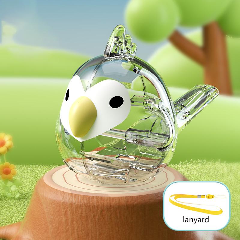 

Детский водный свисток в форме птицы со шнурком, небольшой музыкальный инструмент, игрушка, устройство для подзыва птиц, образовательный подарок для детей 1pc