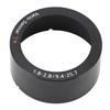 Camera Lens Adapter Circle Aluminum Stable Accurate Lens Front Hoop Circle Adapter for ZV1 Black