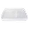 Transparent PVC Zippered Storage Box for Home Organization Durable Stackable Clear Container