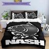 3pcs Nash Tackle Pattern Bedding Set Duvet Cover Set Includes Duvet Cover &pillowcases, Perfect All Season Bedroom Decoration & Gift