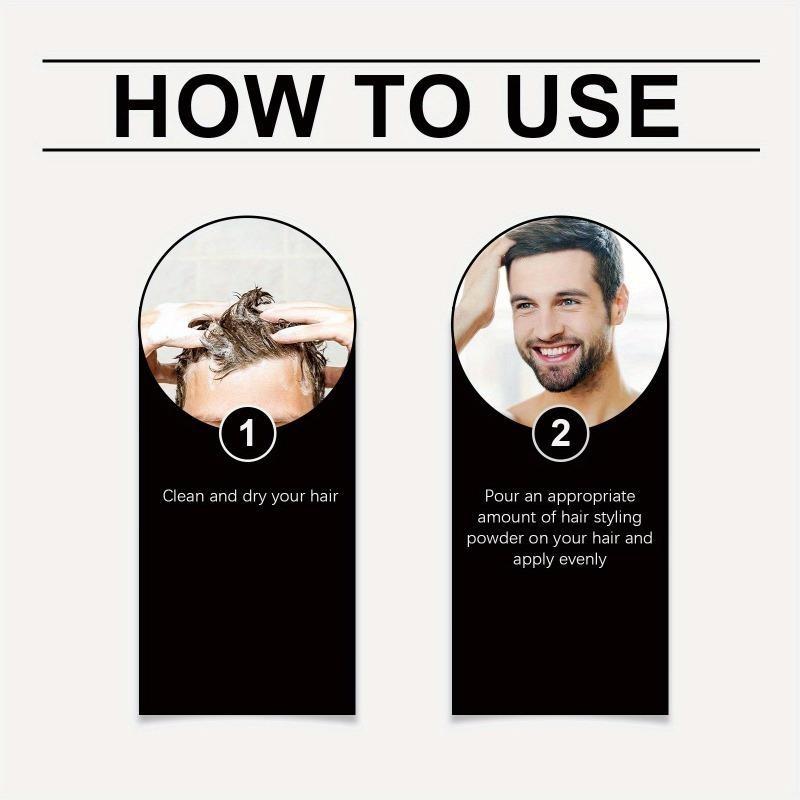 Hair Styling Powder for Curly Hair Volume and Control
