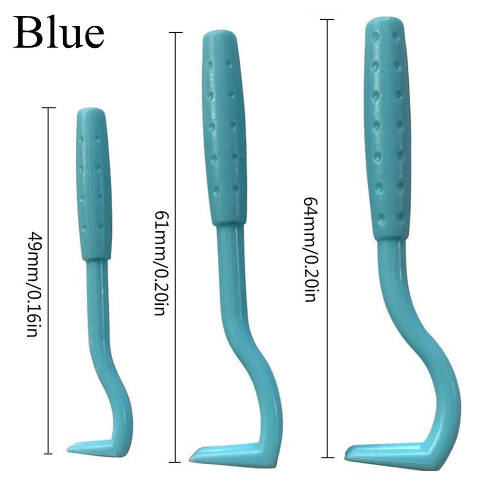 

Steel Pet Flea Remover Tool Tick Picker Flea Removal Pet Hair Comb Scratching Hook Remover синій