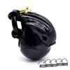 Adjustable Penis Ring Size Chastity Cage Silicone Cock Cage Ball Scrotum Male Chastity Device Belt Urethral Lock Penis Cage 18+