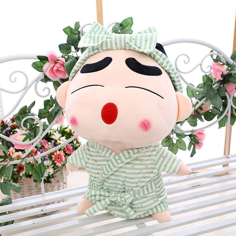 Shin Crayon Chan Plush Toy Bathrobe Multi Expression Stuffed Doll Gift Girl