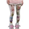 Japanese Style Flower Printed Pantyhose Y2K Anime Sexy Stockings Leggings Slim Silk Velvet Long Tights Sexy Lingerie New Year