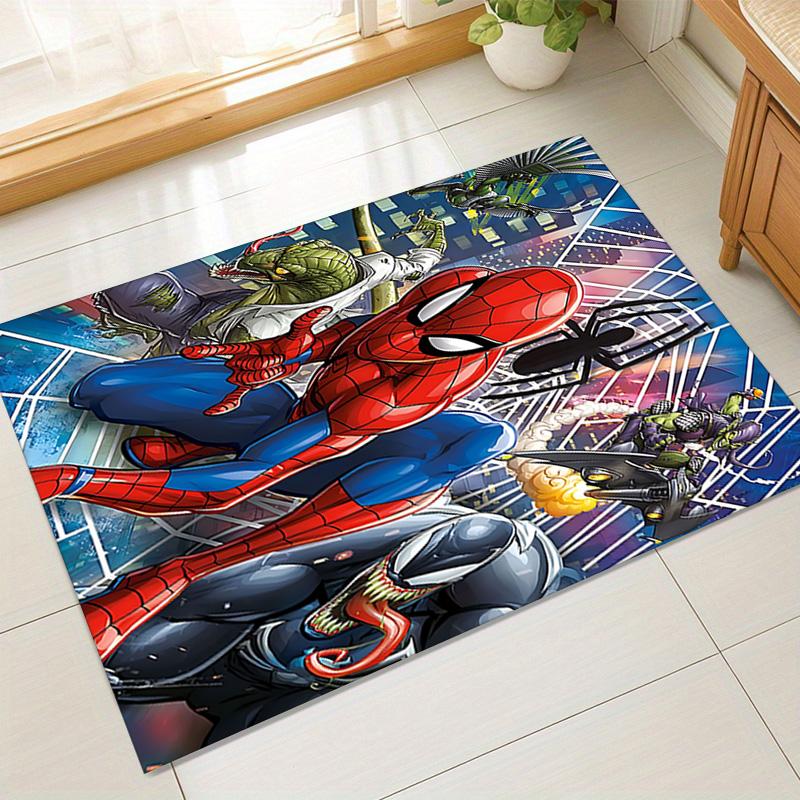 Spiderman Friends Carpet For Playroom Bedroom Living Room Sofa Home Decorkids Game Area Rug Nonslip Floor Mat