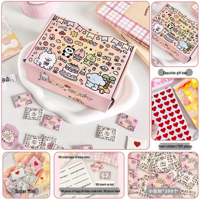 Qixi Festival Confession Mini Love Letter Set – Elegant Gift for Men and Women