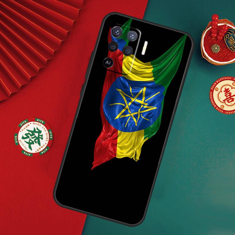 Ethiopia Flag Case For Oppo A15 A17 A57 A6 A5 Pro A54 A74 A94 A16 A76 A96 A40 A60 A80 A18 A38 A58 A78 A98