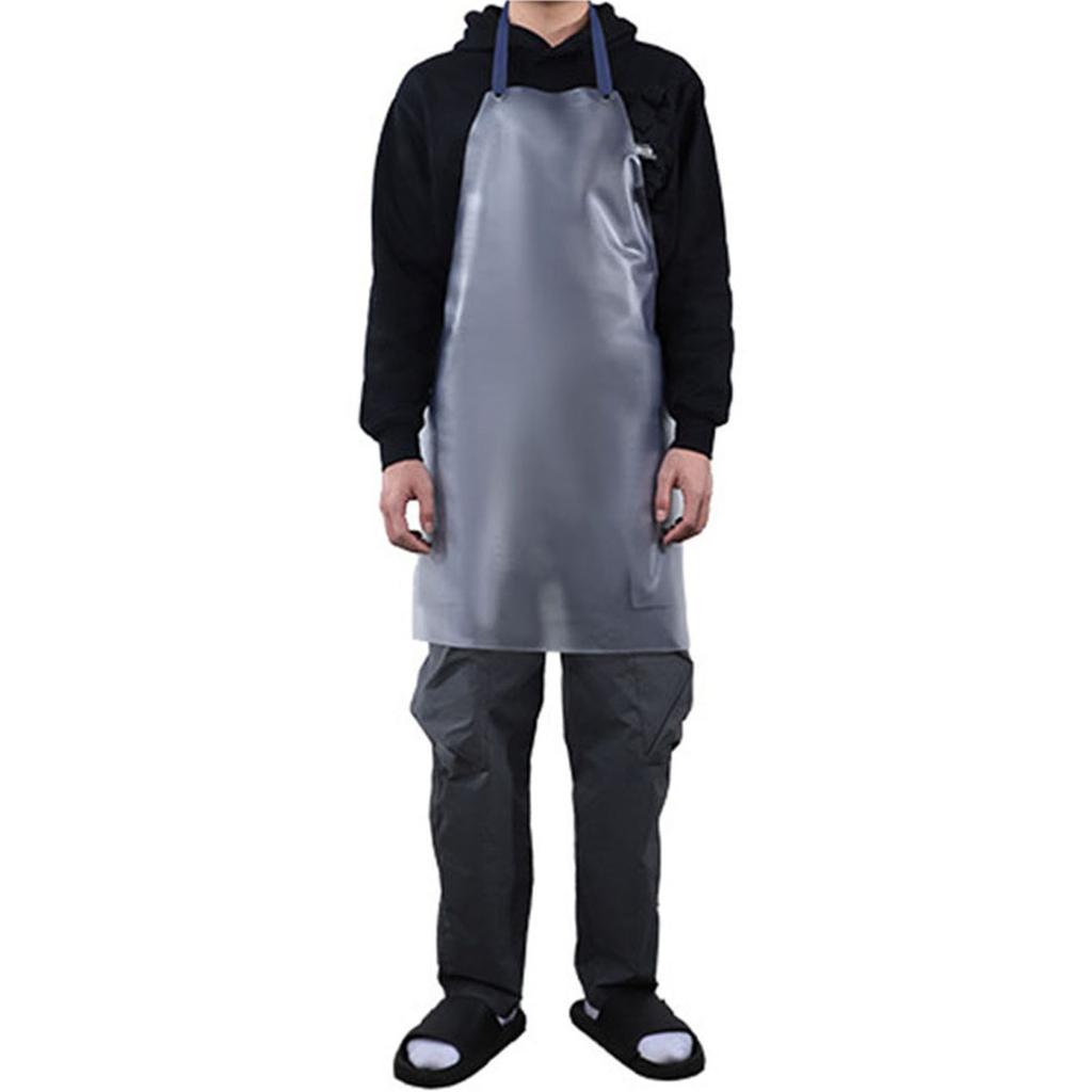 Housework Clean PVC Apron Kitchen Baking Cooking Anti-Oil