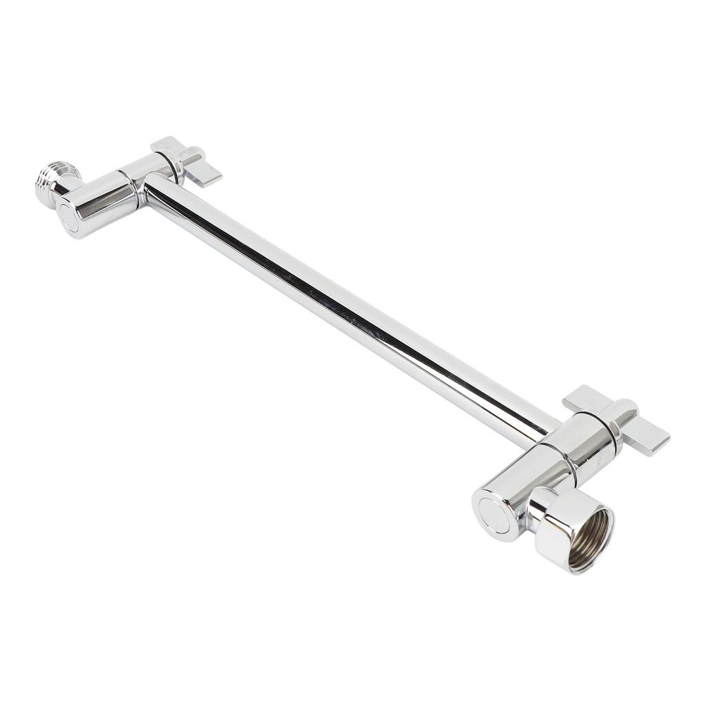 Shower Head Extension Arm Stainless Steel Adjustable Leakage Proof Shower Head Extender Bar for