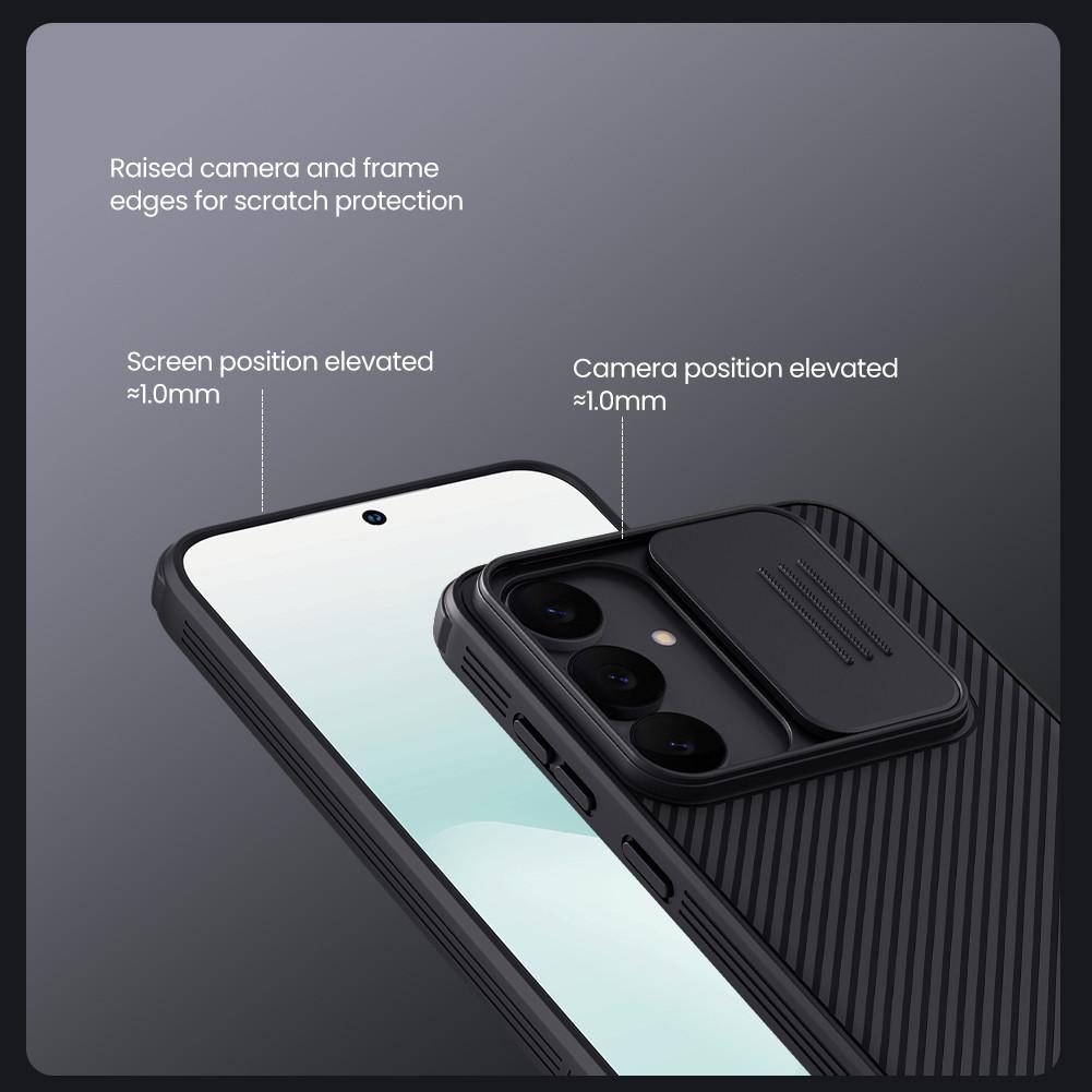 Custodia per Samsung S25 Ultra S24 FE S22 S23 S26 Plus Edge Copertura Nillkin CamShield Pro Protezione Lente