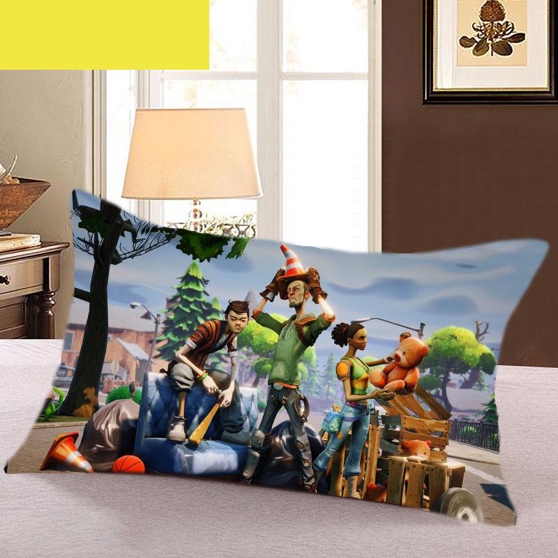 Pillow Around Case Animation Games Rectangular Cover Pillowcase