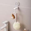 360-Degree Rotating Hook Strong Load-bearing Suction Cup Design Easy to Install Multipurpose Wall Hook Kitchen Utensil Organizer