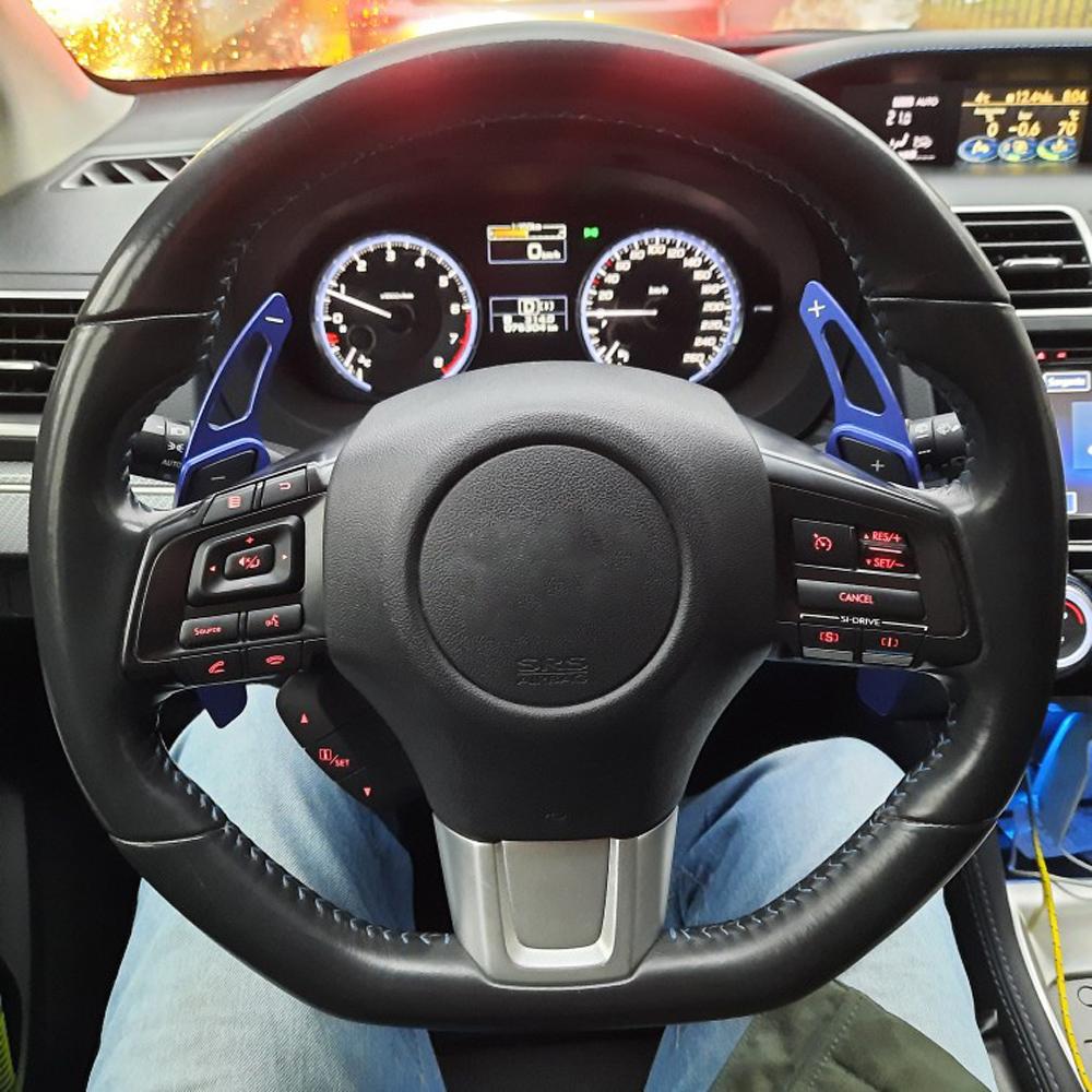 Aluminum Steering Wheel Shift Paddle Shifter Extension For Subaru Legacy WRX STI Forester Impreza XV Outback Accessories