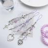 Phone Lanyard Wrist Strap Star Charm Keychain Bowknot Heart Phone Charm Antilost Cellphone Strap Hanging Cord for Women