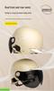 Unisex Smiley Motorcycle/Scooter Electric Safety Helmet - Summer, Universal Fit, Half-Coverage