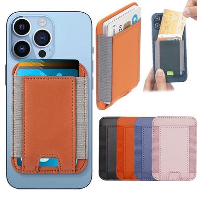 Magsafe Card Holder for iPhone 12/13/14/15 with Elastic Cloth and Strong Magnet