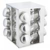 KINGHOFF KH-4008 SPICE RACK 12 CONTAINERS