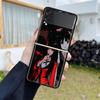 Custodia Antiurto Per Samsung Galaxy Z Flip 4 3 5G Funda ZFlip4 Nera Rigida ZFlip3 zflip4 Fundas Cover Anime Kakegurui Jabami