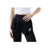 Asics Logo Print Knitted Breathable Quick-Dry Sports Shorts Women Shorts Black 2092A389-001