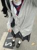 Women's School-Style JK Cardigan: New Design, Loose Fit, Versatile Long-Sleeved Knit Sweater for Students