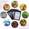 50/10PCS Laser Sealing Bags Plastic Holographic Candy Food Pouch Resealable Necklace Jewelry Gift Packaging Kitchen Storage Bag