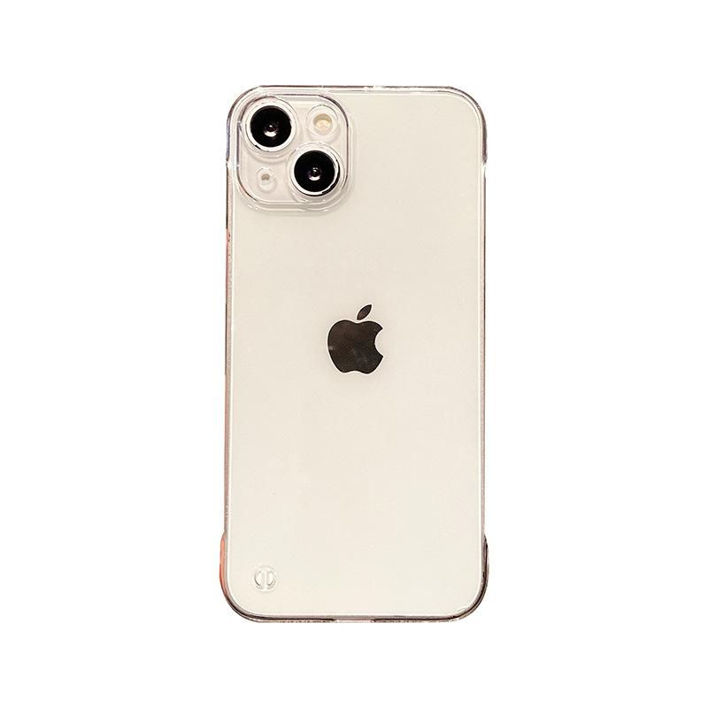 IPhone13 Semi-transparent Case Suitable for Apple 13promax Phone Case 12 Simple 11 Fashionable Protective Case