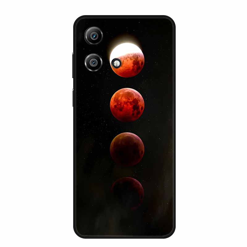 For Moto G Stylus 2023 Case Cute Cartoon Cat Black Silicone Soft Phone Case For Motorola Moto G Stylus 2023 Back Cover Case 6.5"