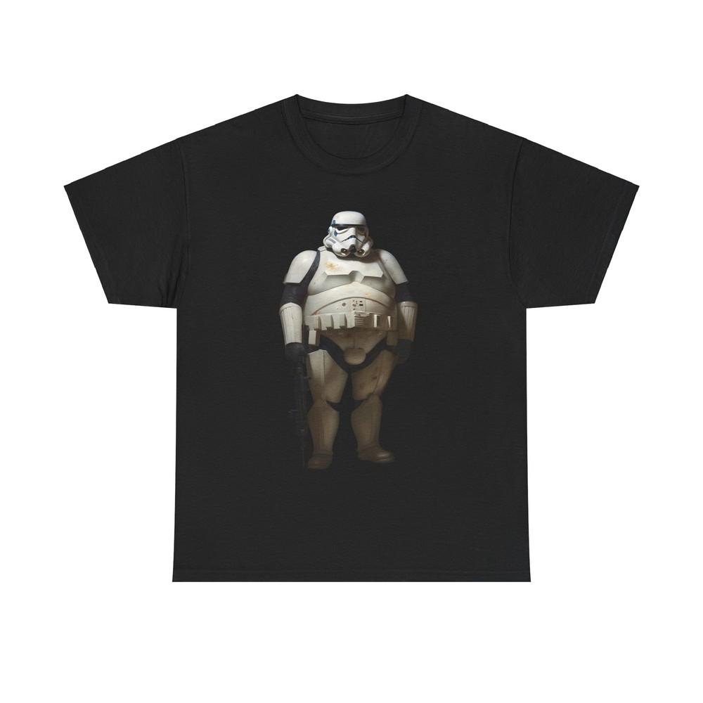 Chubby Stormtrooper Graphic Unisex Graphic Tee T Shirt