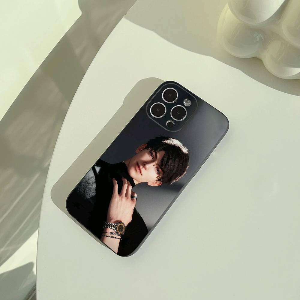 C-C-aleb-love-deep- s--space Phone Case For iPhone 17,16,15,14,13,12,11 Pro Max,16Plus,XS Soft Black Cover