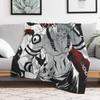 Sukuna Itadori Yuji Throw Blanket Air Conditioner Soft Blanket for Office Home