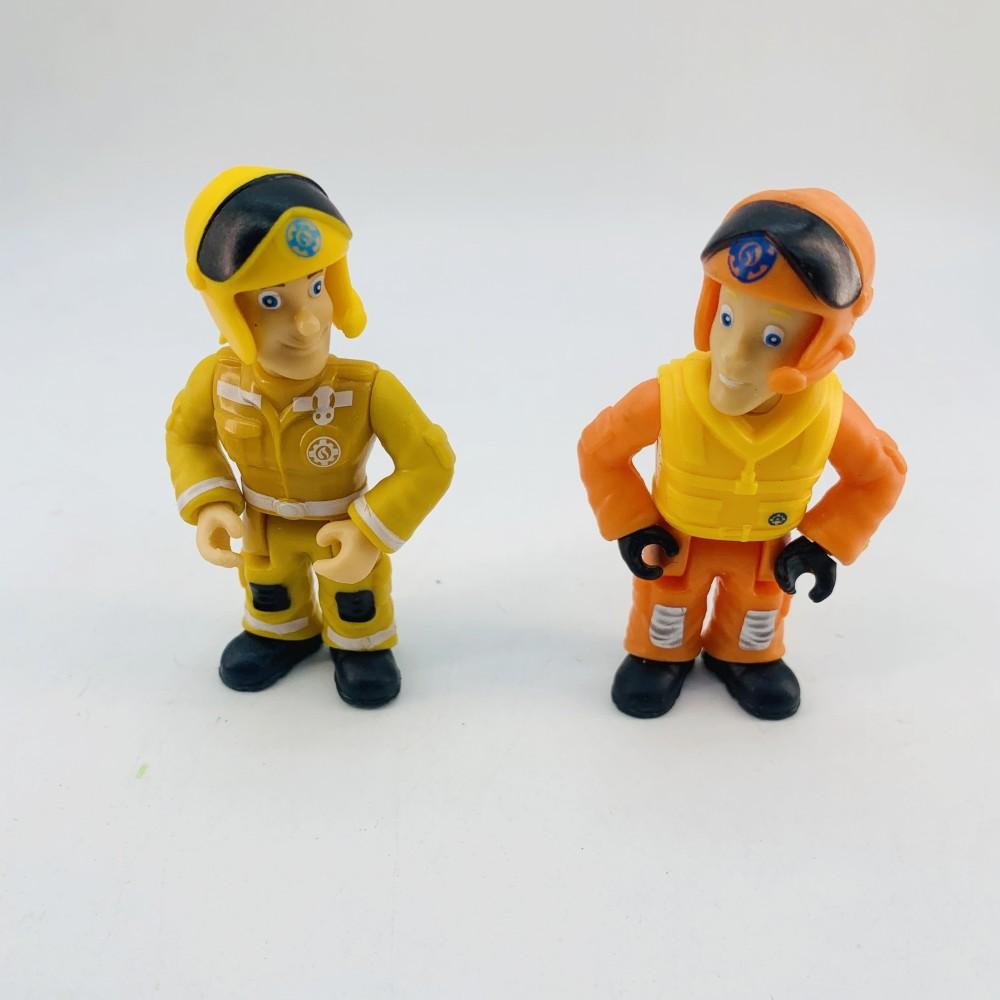 1 pièce Articulation Mobile Sam le Pompier Collection modèle Figurines Dessin Animé Pompier Fille Bricolage Figurines d'Action Jouets conçus pour Enfants Cadeau Date de Naissance