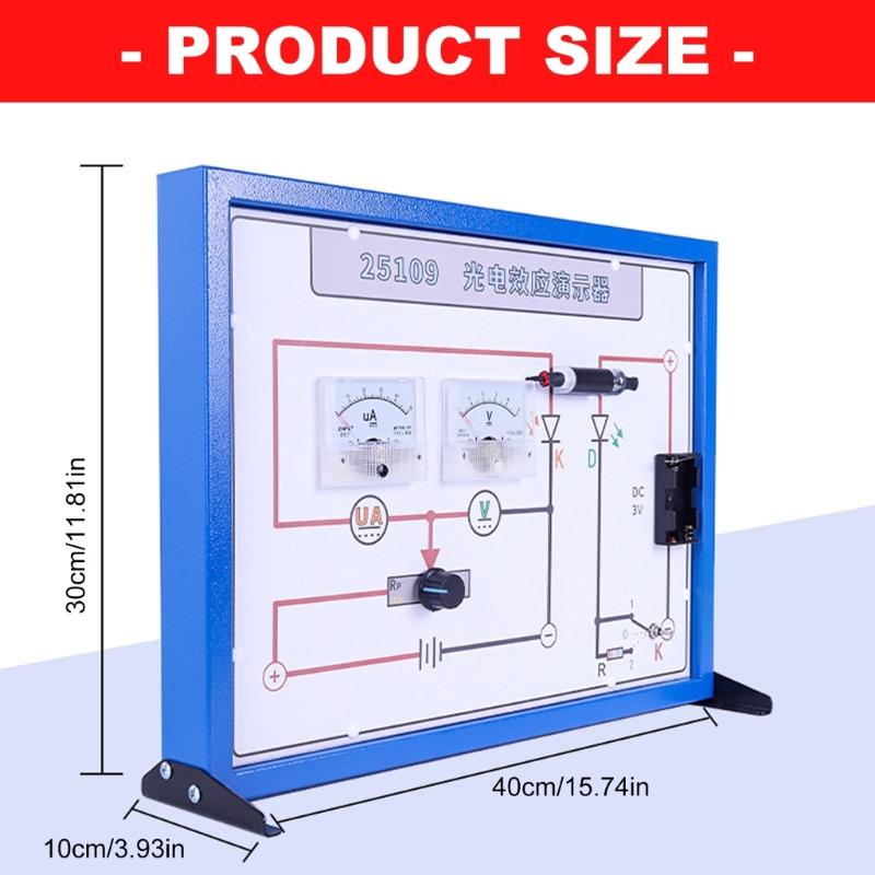 Physics Teaching Instrument Photoelectric Effect Demonstration Tool For School Classroom Labs and Science Experiment