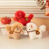 Yuanbao Little Horse Plush Keychain: Festive Red Year of the Horse Ornament & Gift