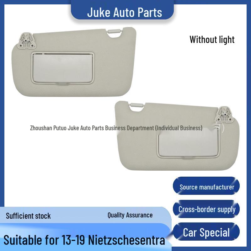 Gray Wireless Sun Visor Pair for 13-19 Nissan Sentra (96400-3SG8A)