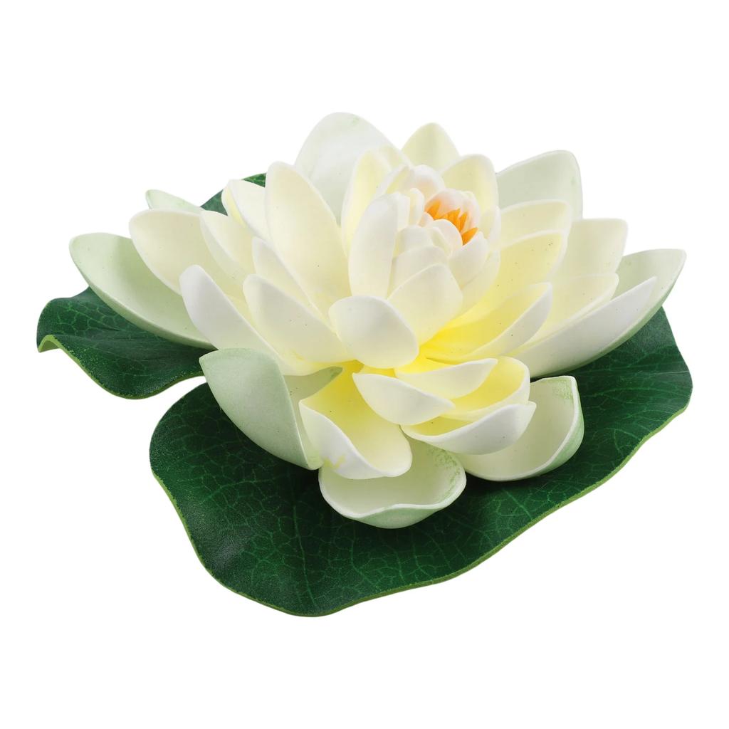 Zubehör Künstliche Lotusblume Künstliche Pflanze Teich Pool Simulationsblume Seerose 5 Stück Aquarium Schwimmender Garten Dekoration