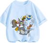 Urban Street Style Tom And Jerry T Shirt Summer Casual Short Sleeve Fashion Clothing For Kids