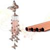 Butterfly WindChime Perfectly Decorate Garden or Yard Outdoor Decorations Windchimes for Christmas, Weddings, Birthdays
