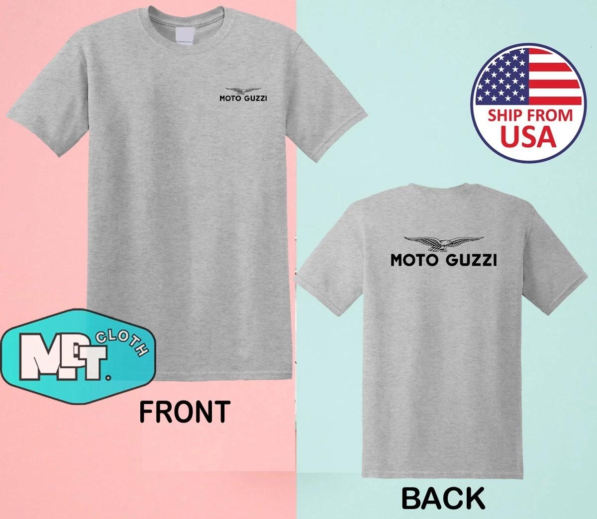 Moto Guzzi Men s Grey Size S-5XL 3XL