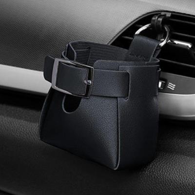 Organizator Auto pentru Gura de Ventilație Geantă Agățată Accesorii Auto Universal Multifuncțional Piele PU Ușor