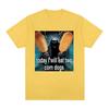 Today I Will Eat Two Corndogs Graphic T-Shirt Skeleton Meme Vintage Gothic Short Sleeve T-shirts Cotton Oversized T Shirts