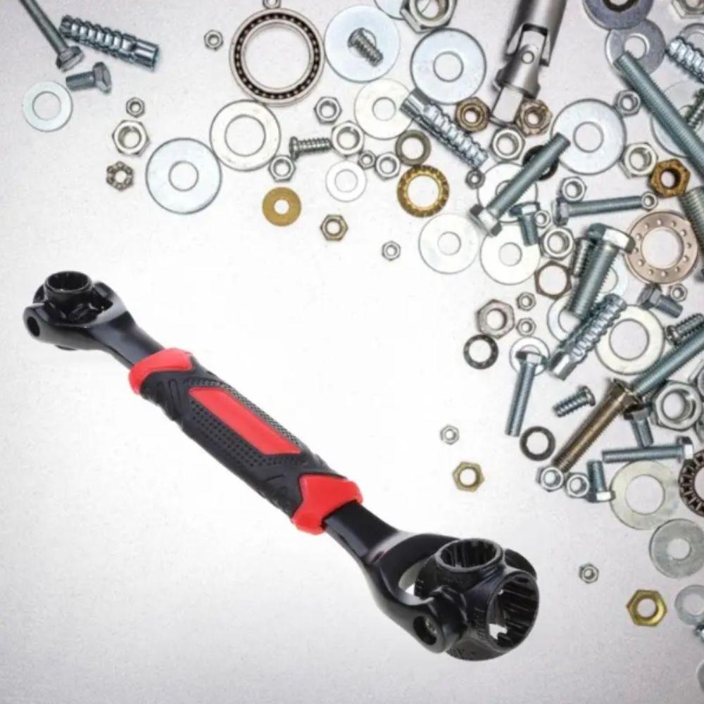 360 Degree Rotation Universal Ratchet 8-in-1 Function Spline Bolts Sleeve  Home Maintenance