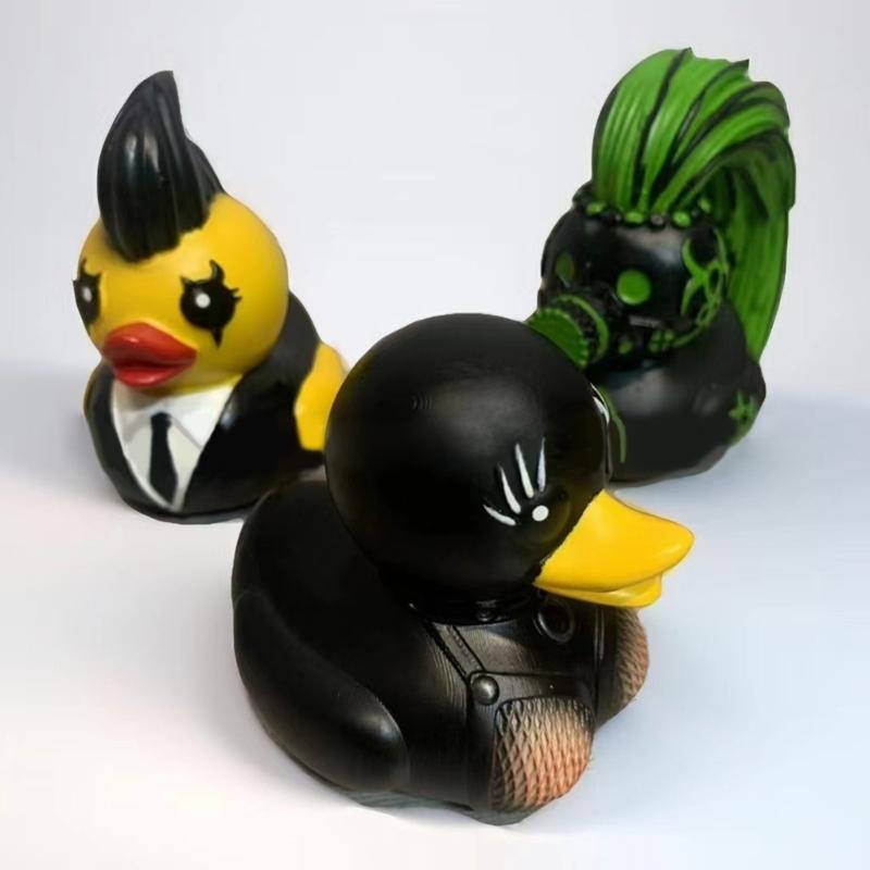 Elegant Duck Figurine Unique Resin Duck Statue Animal Figure Sculpture Stylish Home Office Decoration Accessory