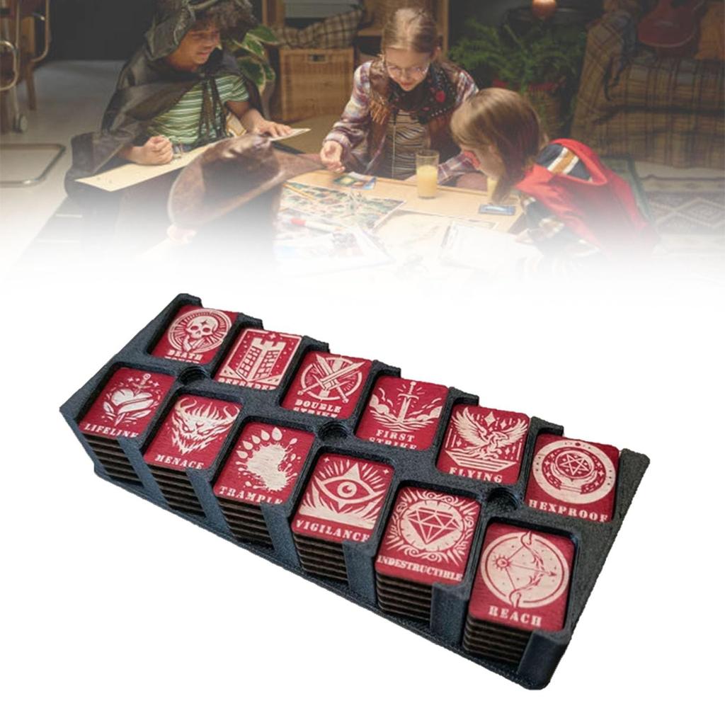 Tabletop Card Game Ability Tracking Counters