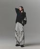 NOT4NERD Snake Bone Sweat Pants - Light Gray